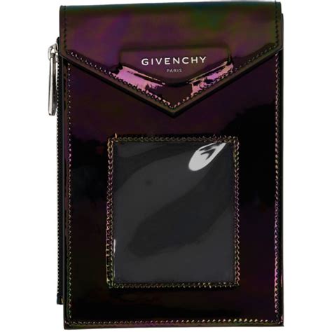 givenchy multicolor patent neck window pouch|Givenchy Multicolor Patent Neck Window Pouch .